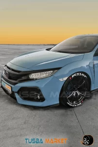 Honda Araç 3d Lastik Jant Yazısı Şerit Sticker Arma