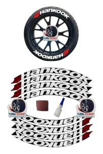 Tofaş Şahin Doğan Kartal Araç 3d Lastik Jant Yazısı Şerit Sticker Arma – Hankook