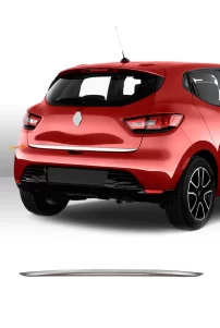 Renault Clio 4 Hb Paslanmaz Çelik & Krom Bagaj Alt Çıtası (2012 > 2018)