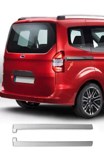 Ford Tourneo Courier Paslanmaz Çelik & Krom Sürgülü Kapı Çıtası / 2014 >