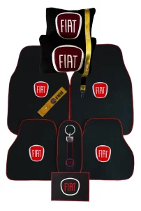 Fiat Siyah Oto Paspas & Boyun Yastığı & Aksesuar