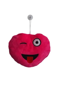 Torpido Pandizot üstü Araç Ön Arka Cam Aksesuar Süs / Dil Çıkaran Sevimli Pembe Araç Emoji Yastık