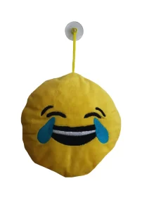Torpido Pandizot üstü Araç Ön Arka Cam Oto Ayna Aksesuar Süs / Gözü Yaşlı Gülen Surat Emoji Yastık
