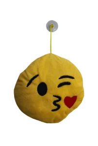 Torpido Pandizot üstü Araç Ön Arka Cam Oto Ayna Aksesuar Süs / Öpücük Surat Araba Emoji Yastık