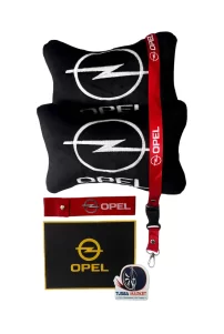 Opel Uyumlu Nakışlı Polar Ortopedik Boyun Yastığı