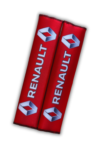 Renault Dijital Baskılı Emniyet Kemer Pedi / 2’Li Set