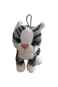 Sevimli Pelüş Mini Kedi Araç Dikiz Ayna Süsü & Araba Torpido Ön Arka Cam Aksesuar (15cm)