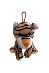 Sevimli Pelüş Mini Kaplan Araç Dikiz Ayna Süsü & Araba Torpido Ön Arka Cam Aksesuar (15cm)