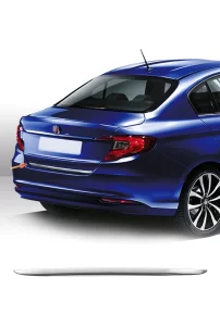 Fiat Egea Sedan A Kalite Paslanmaz Çelik & Krom Bagaj Alt Çıtası _ 2015 >