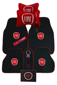 Fiat Siyah Oto Paspas & Boyun Yastığı & Aksesuar