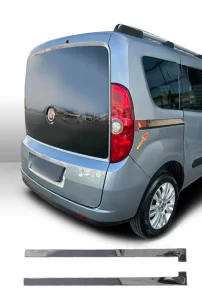 Fiat Doblo Paslanmaz Çelik & Krom Sürgülü Kapı Çıtası / 2010 >