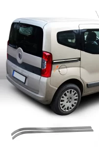 Fiat Fiorino Paslanmaz Çelik & Krom Sürgülü Kapı Çıtası / 2008 >