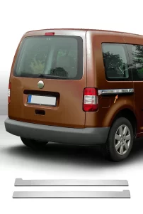 Volkswagen Caddy Paslanmaz Çelik & Krom Sürgülü Kapı Çıtası / 2003 < 2015