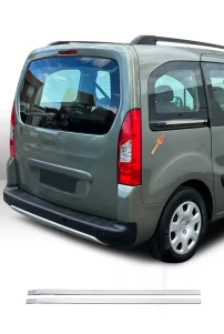 Peugeot Partner Tepee Paslanmaz Çelik & Krom Sürgülü Kapı Çıtası / 2008 > Peugeot
